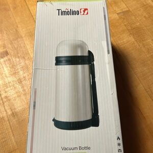 New Timolino white Vacuum bottle